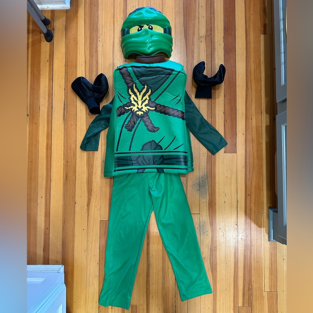 Lego Ninjago Green Ninja Kids Costume